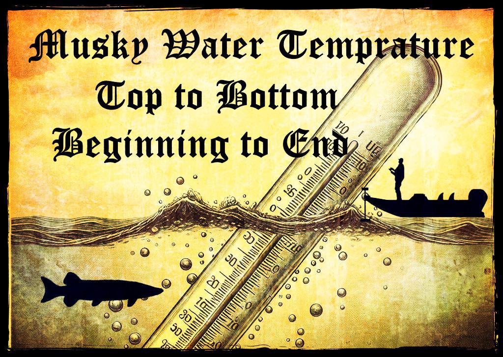 Water Temperature Top to Bottom and Beginning to End Musky Shop