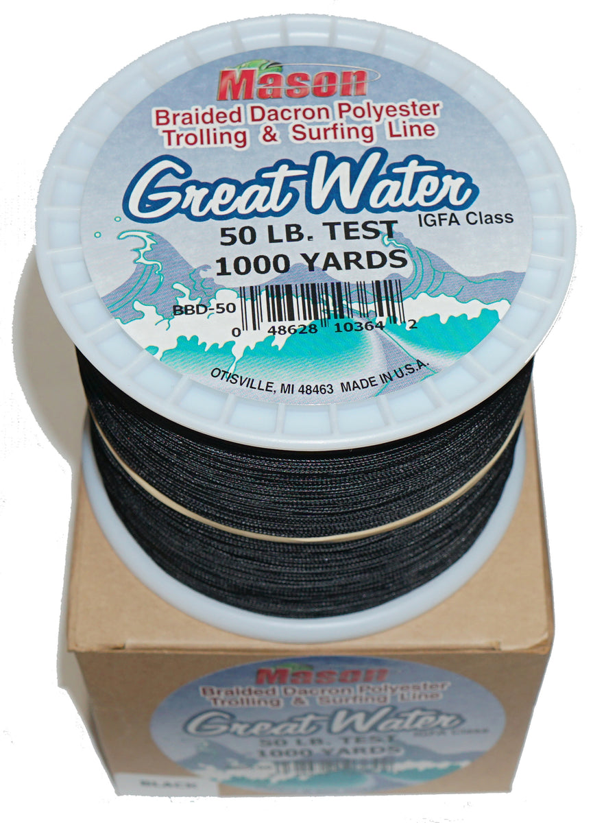 gander mountain braided fishing line Mason Great Water Braid Fishing Line – Musky Shop