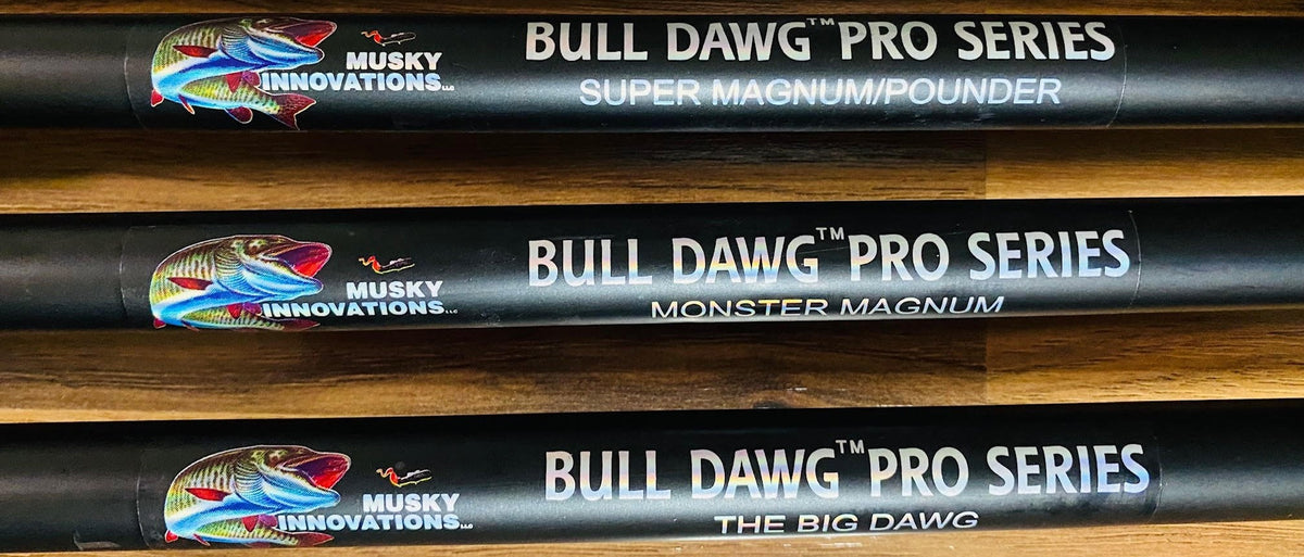 Musky Innovations Pro Bull Dawg Rods (Tele) 9' Super Mag