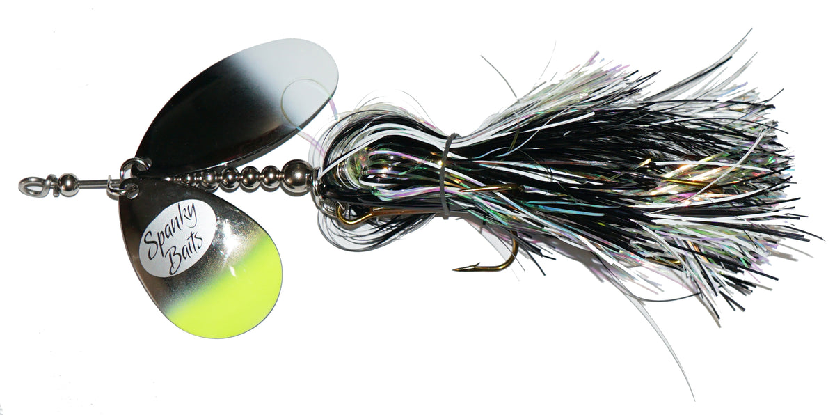 カッツバディ　チャッキー Spanky Baits Lil Angry 89 Bucktail – Musky Shop