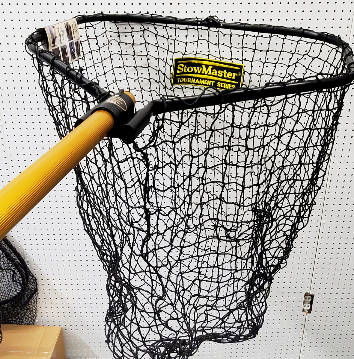 20 x 24 power stow black poly fish net EasyPro NR201 Premium Pond & Garden Cover Netting 3/4" 20' x 100' Stow Folding Net features a compact folding design for easy transport and storage Stowmaster Tournament Series Heavy Net