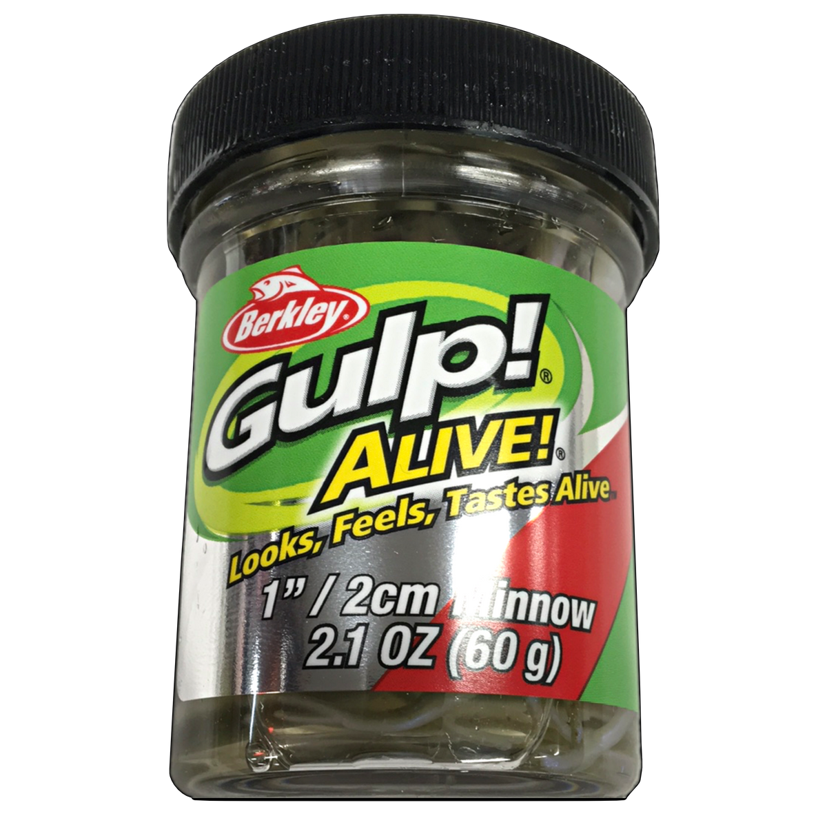 Berkley Gulp! Alive! Minnow - Black Shad - 1 in., berkley gulp alive minnow fish Berkley Gulp! Alive! Minnow - Black Shad - 1 in., berkley gulp alive minnow fish
