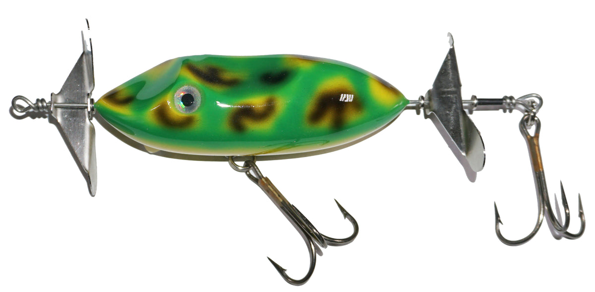 fish lure with bite sensitivity Bitten Tackle Buzzer Bait – Musky Shop Option:Chartreuse White 2,668 Fish Hook Money ship-rods The smaller profile keeps