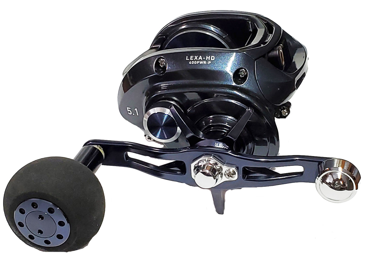 Daiwa LX-HD400HSL-P Lexa 400 HD Baitcasting Reel
