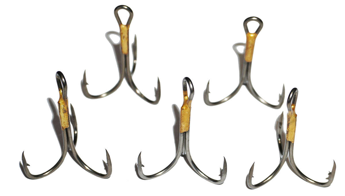 eagle claw fish hook Eagle Claw Lazer Sharp Treble Hooks (1/0