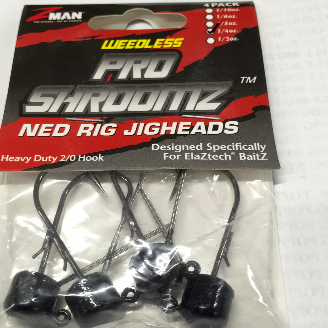 Zman Pro Shroomz Weedless Jig Heads Musky Shop