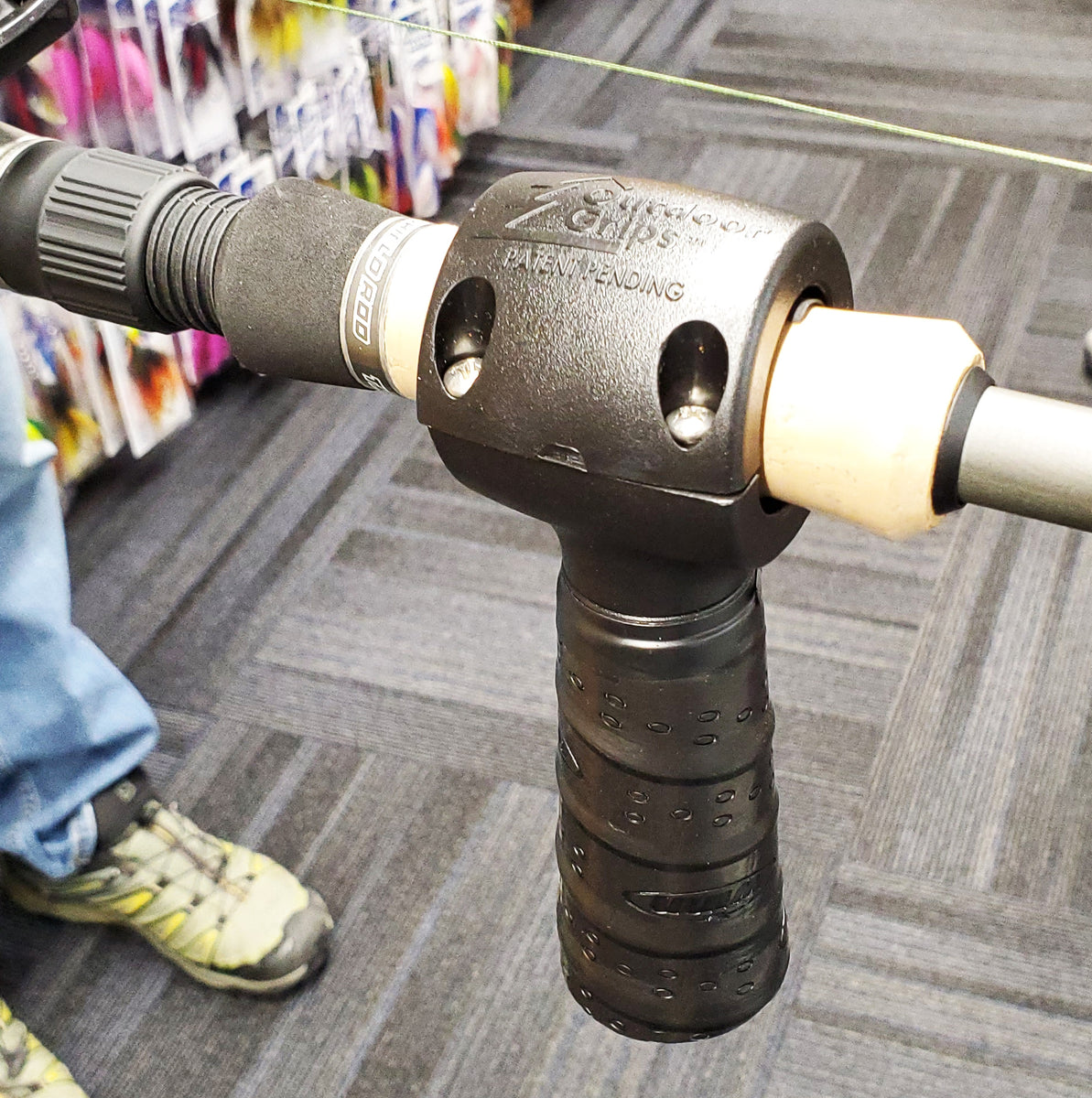 Outdoor Grips Jig Ripper Stealth Model Musky Shop