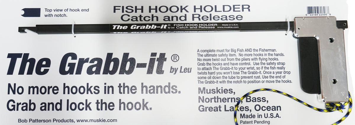 catch and release fish hooks Grabb-It Hook Holder – Musky Shop