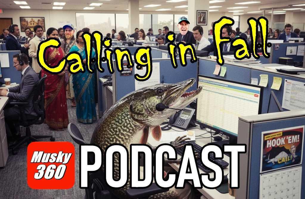 MUSKY 360 PODCAST Episode 303: Calling in Fall Muskies