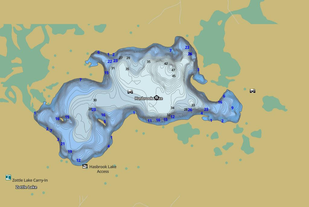 Musky Shop Lake of the Month: Hasbrook Lake