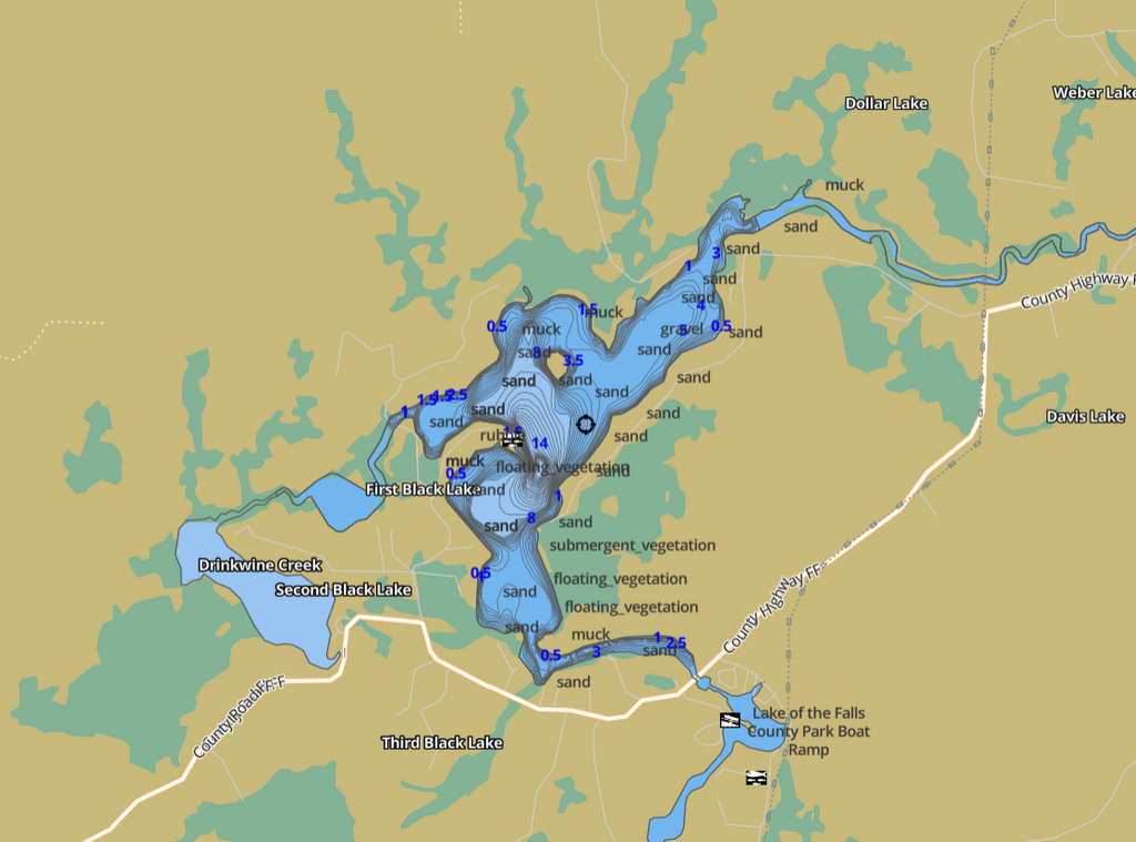 Musky Shop Northwoods Lake of the Month: Lake of the Falls