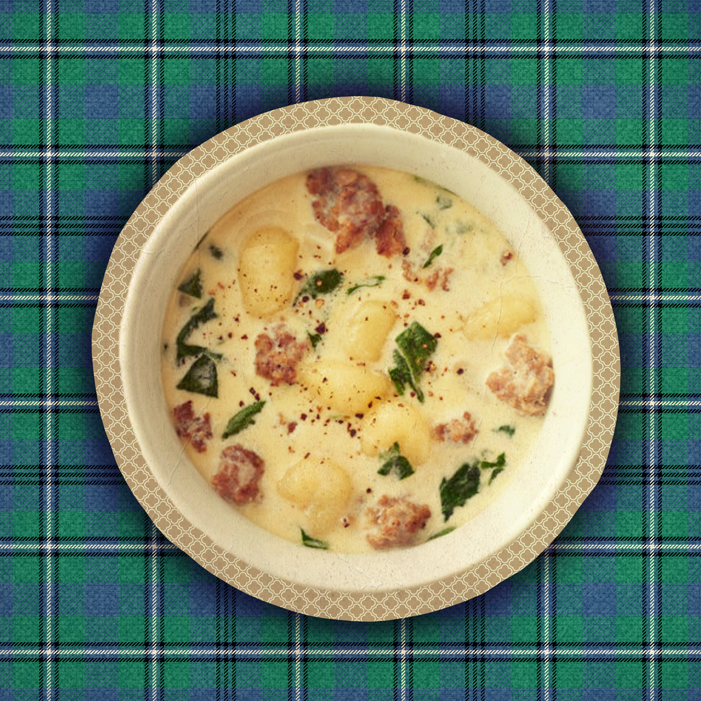 Creamy Deer Sausage Soup