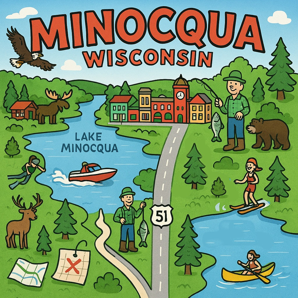 Cooler Musky Waters Near Minocqua This August (Within 30 Minutes of the Musky Shop)