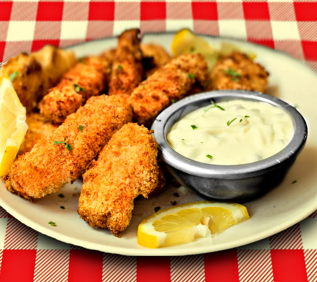 Southern Cajun Fried CatFish Snacks