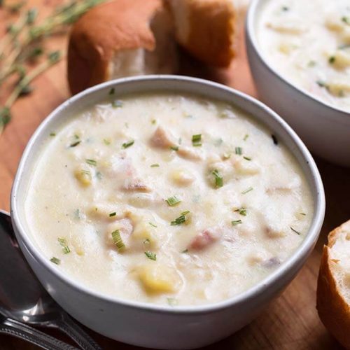 Leftover Walleye?  Try this recipe for Winter Walleye Chowder