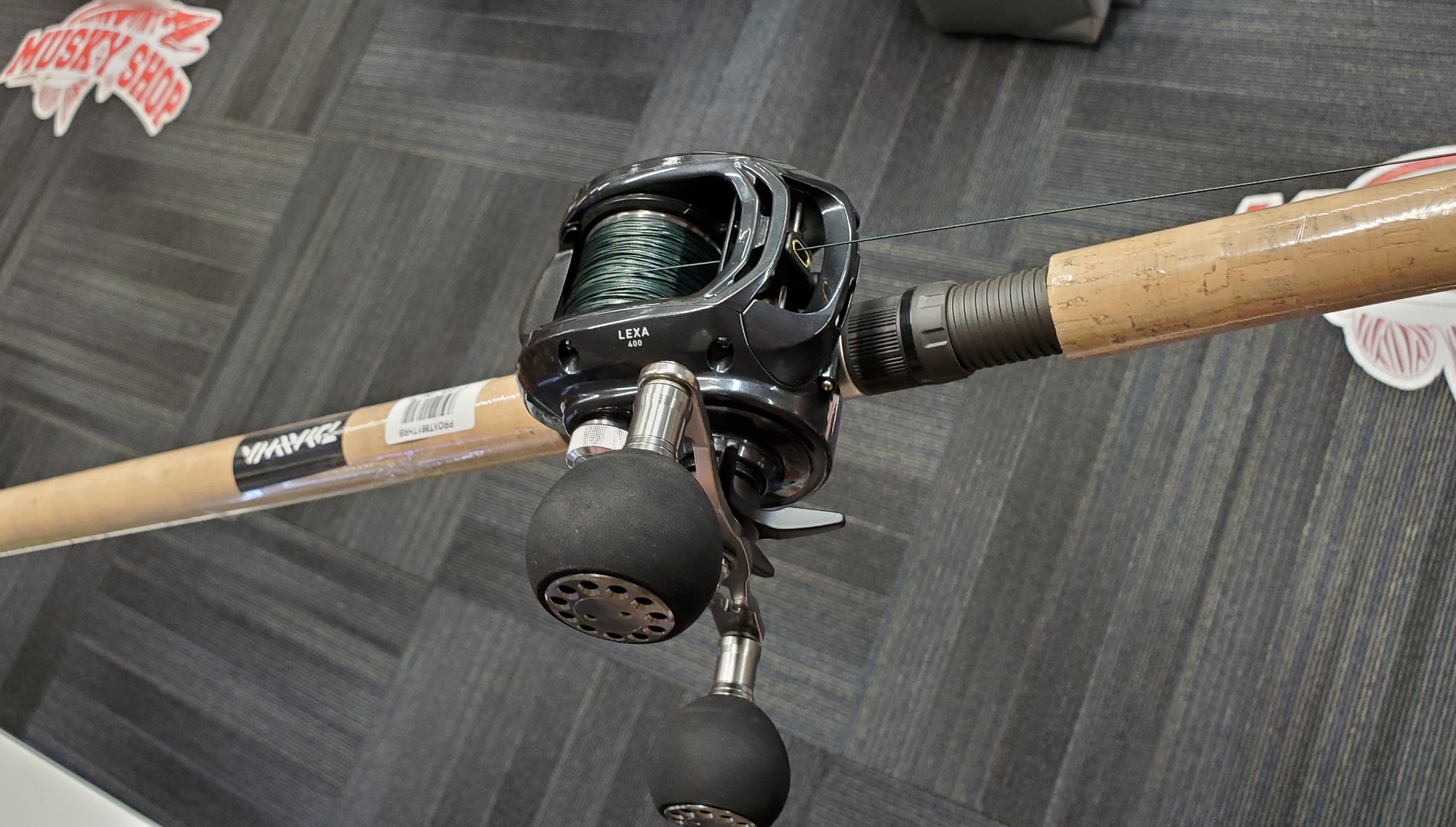 Daiwa Prorex XT Series Musky Rods/Lexa 400 Reel