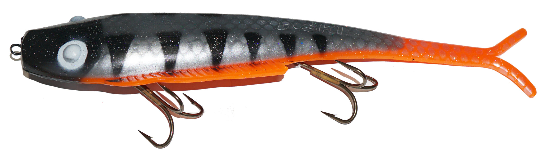 Leurre OLT Custom Pull Musky – Swimbait Avec Petits Défauts époxy (voir Photos)
