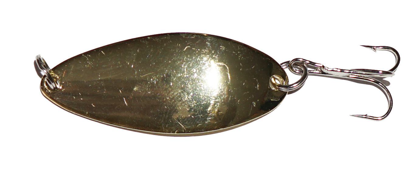 acme little cleo spoon fishing lure Little Cleo 1 1/4 oz Nickel and Fire