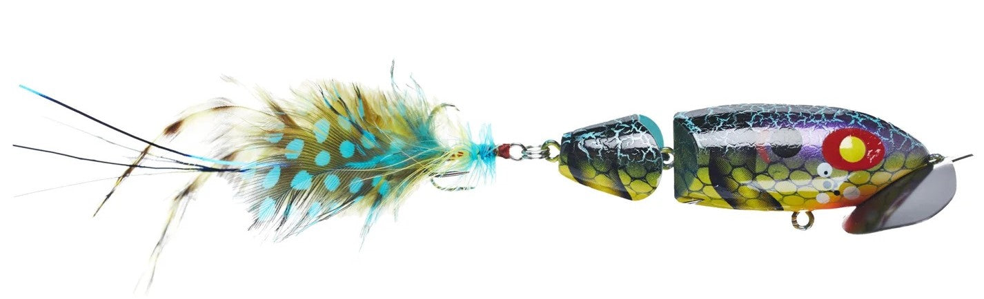 arbo gaster fishing lure Arbogast Jointed Jitterbug 2.0 Blue Kill