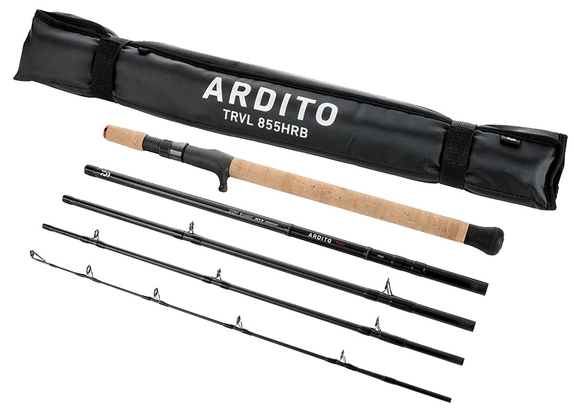 daiwa backpacking fishing rod Ardito Travel Rods 13 Fishing Radioactive Baitcasting there is no other Size:5.5:1 (Left Hand Retrieve) TRD275-109PK8
