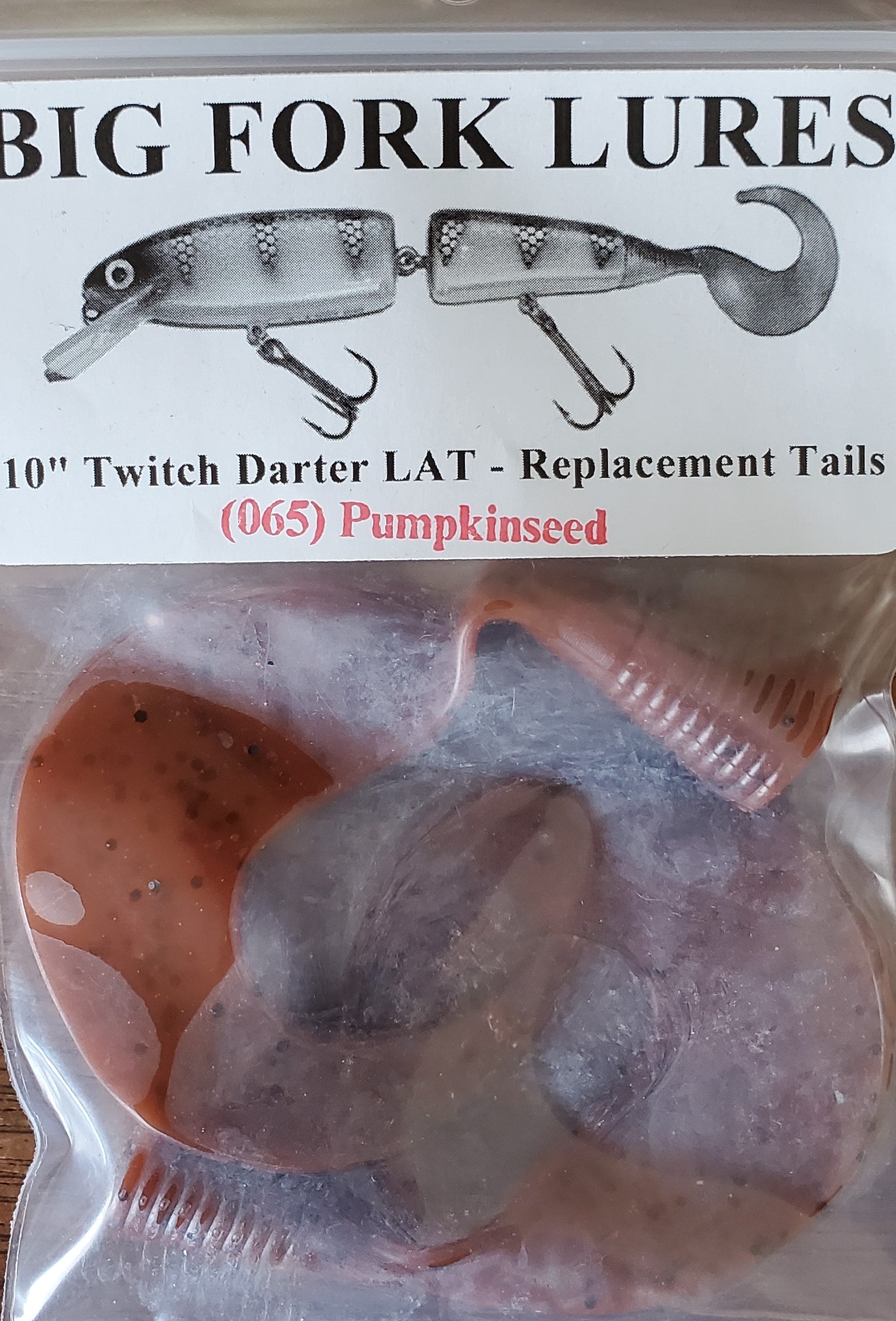 Big Fork Twitch Darter LAT Replacement Tails – Musky Shop