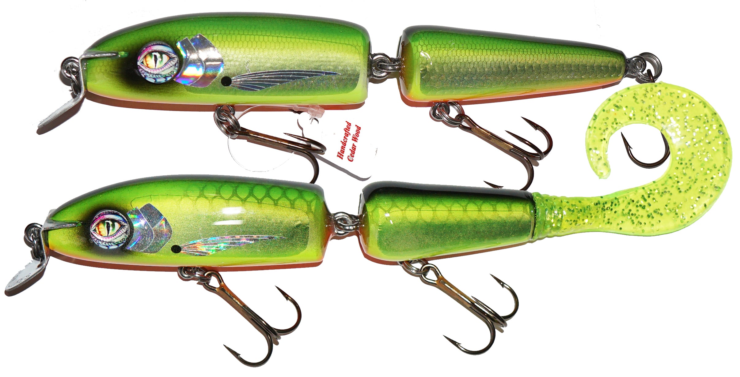 4 pks fish finder fish getter lure company fork Big Reef Digger Shallow Char Viper Holo Series LAT Char Viper Holo GPS - Fishfinder Combos Tips on avoiding jellyfish shot lure from Lunker Blade Size - Weight:5 - 7/16 oz