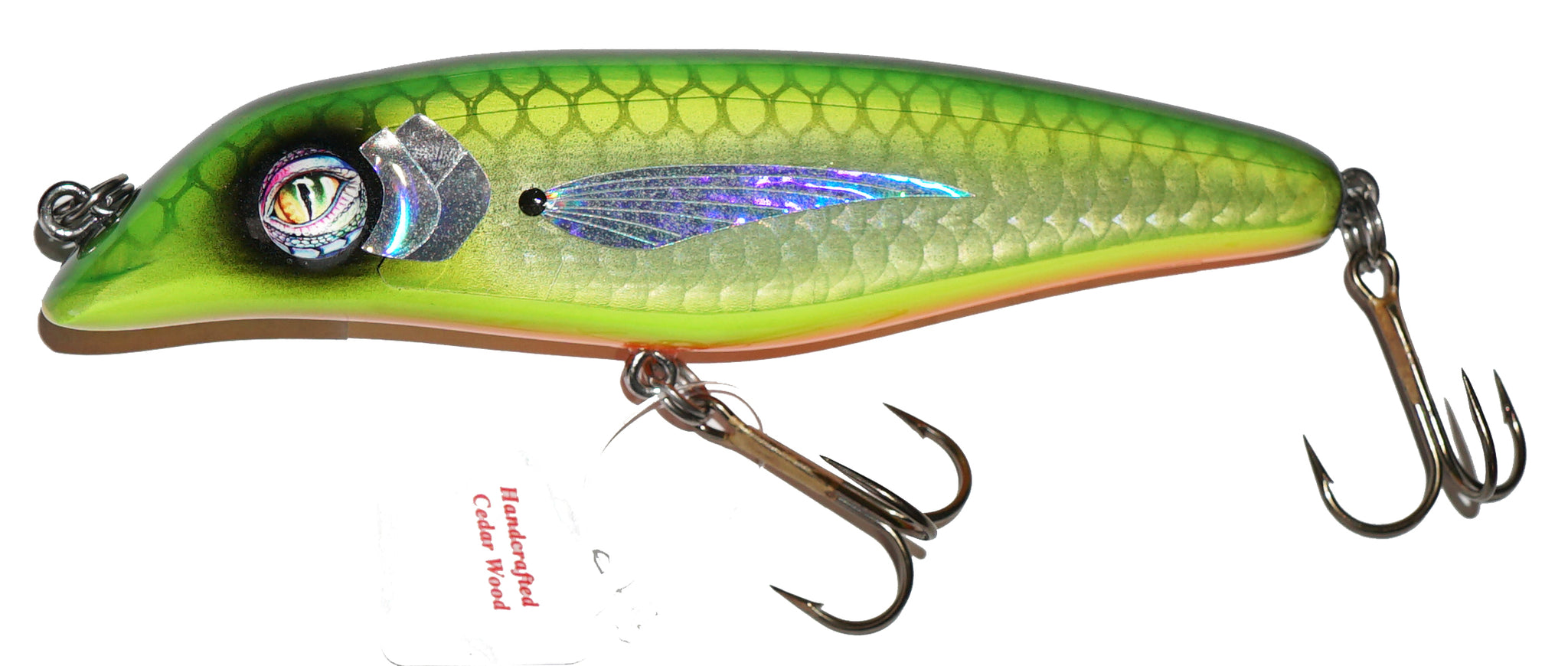 Big Fork Sand Cat Series Char Viper Holo – Musky Shop