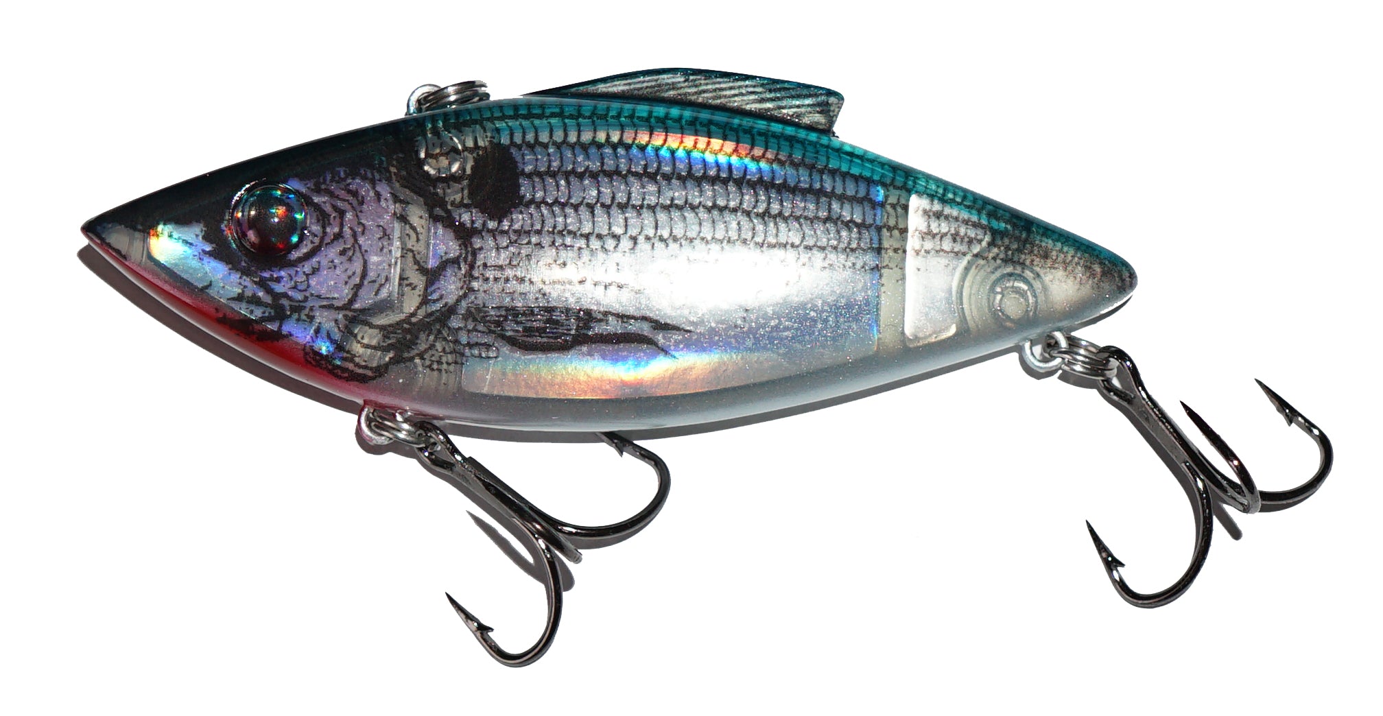 fish rattle lures Rat-L-Trap Lures Magnum Force, 1 oz