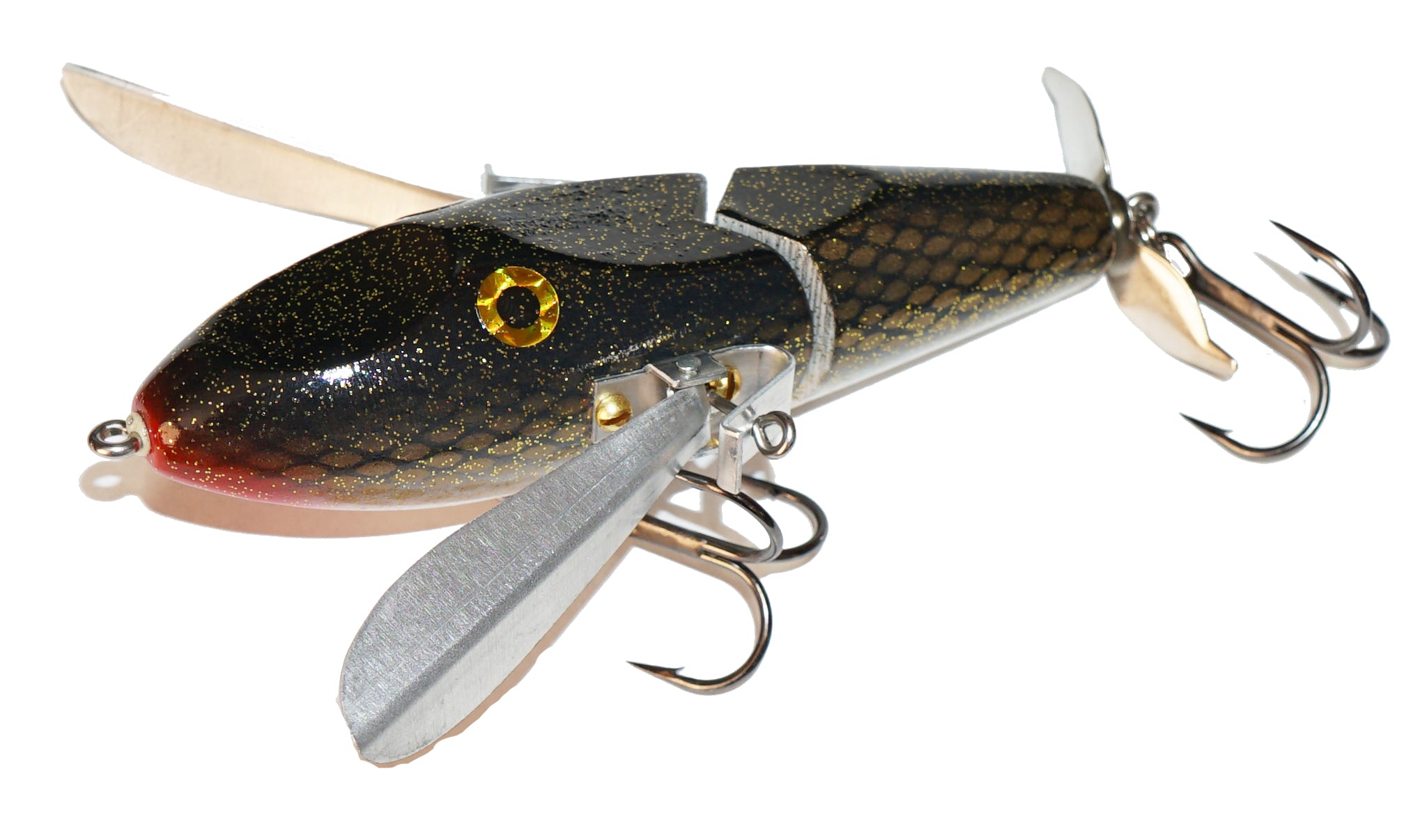 booby trap fishing lure Bill Lewis Super Even at its 2.5 size and 1/4 Bobbie Baits Creeper Glitter Sucker