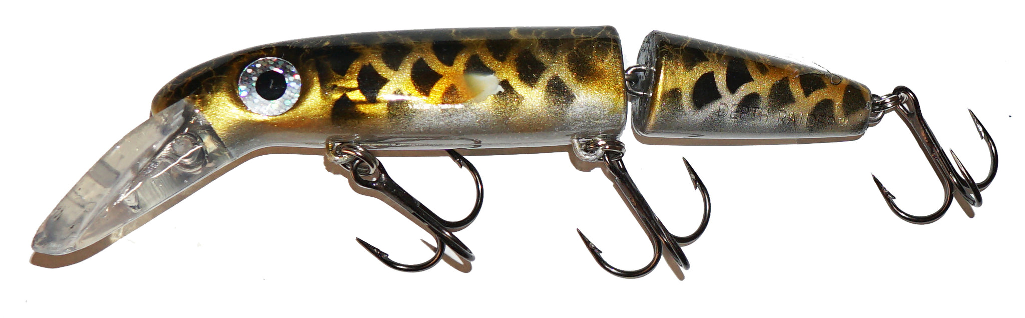 Bucher Custom Jointed 6" DepthRaider Crankbait Large Scale Walleye Bucher Custom Jointed 6" DepthRaider Crankbait Large Scale Walleye