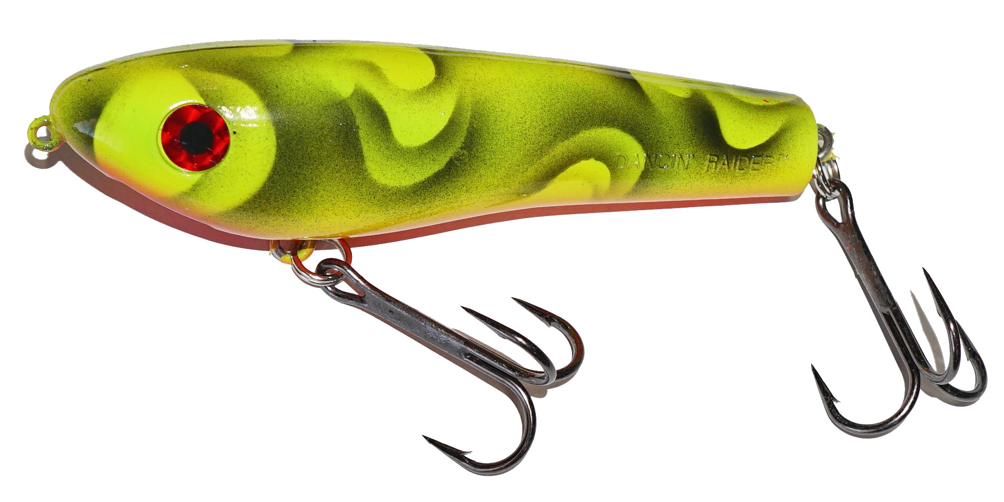 circadian fishing lure Bucher Dancin Raider Surface Bait Psycho Frog