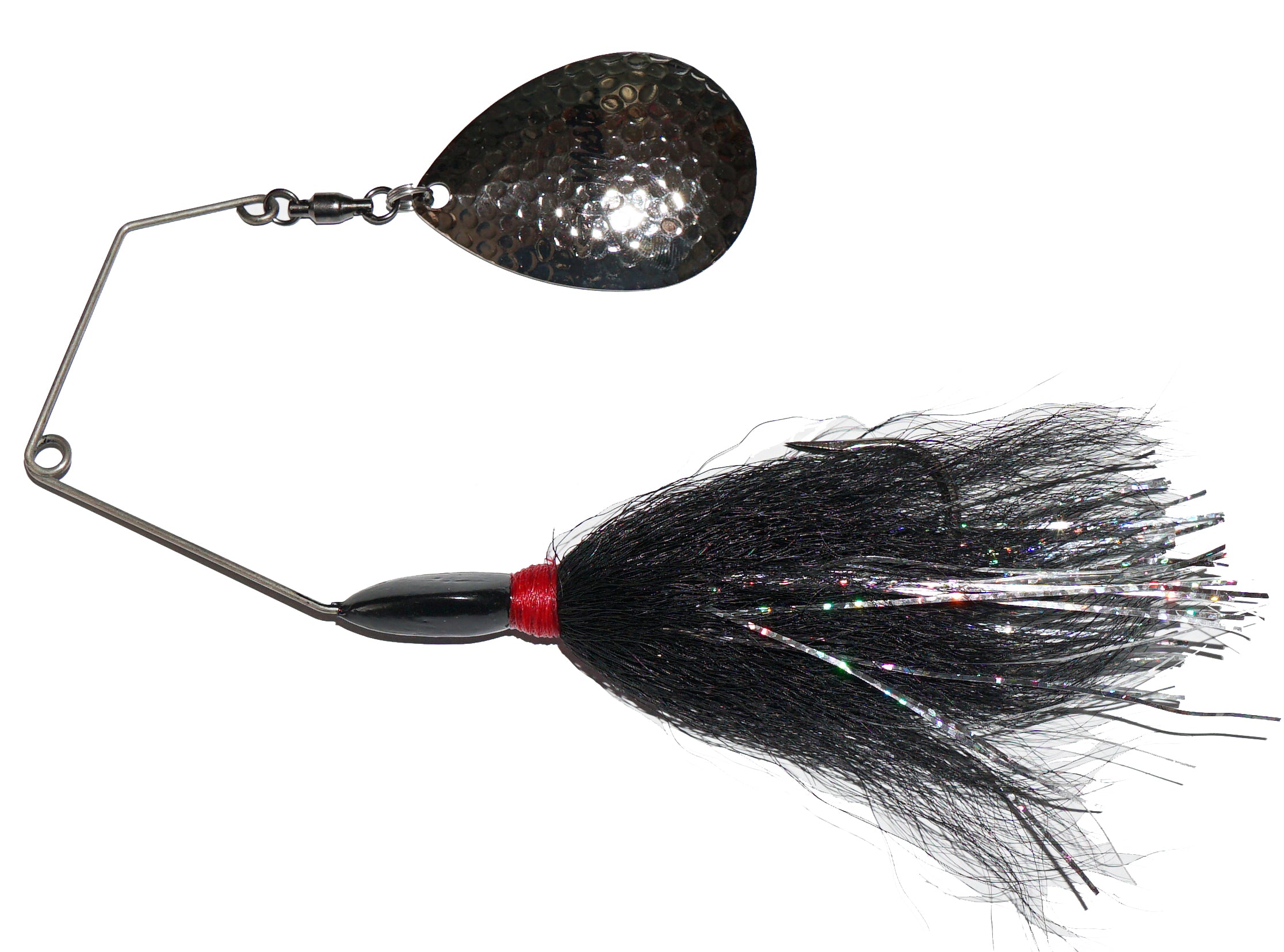 Buchertail 855 Slopmaster TinBuck Spinnerbait Black/Orange