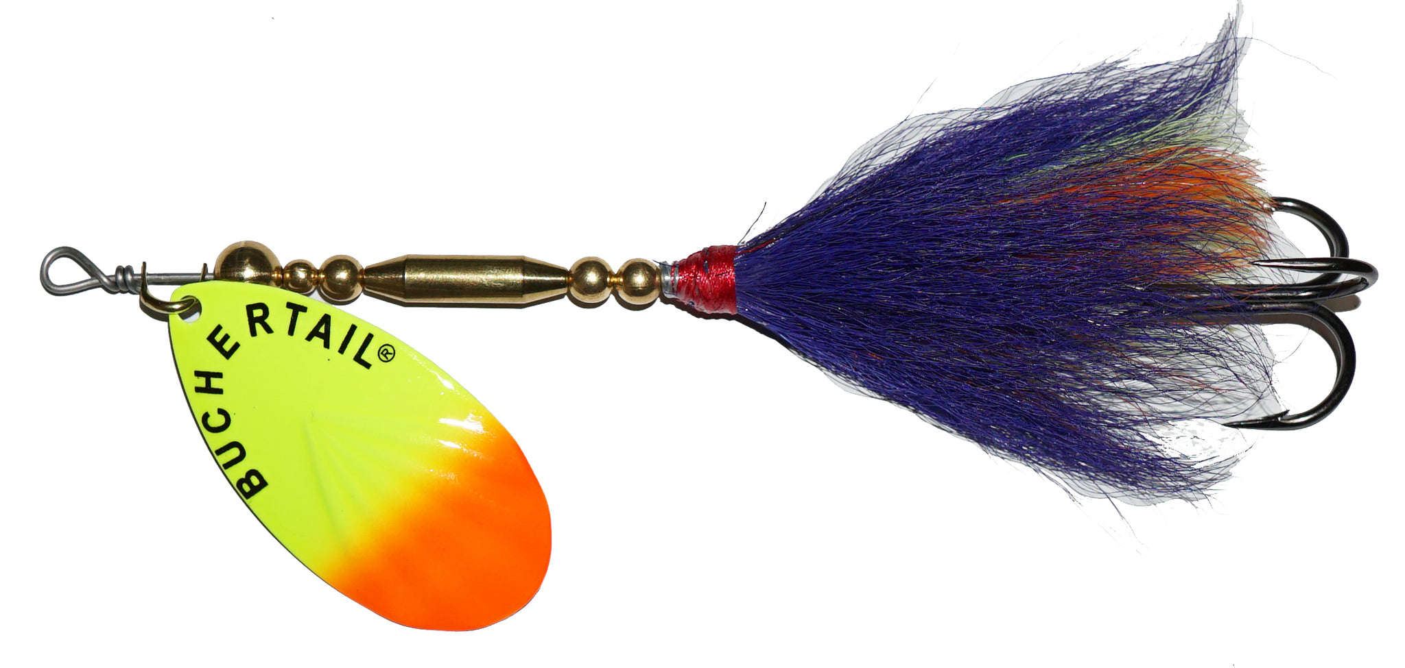 boucher fishing lure Mach Popper Tinsel Models) Buccaneer Wiggler Jig Fishing Lure,