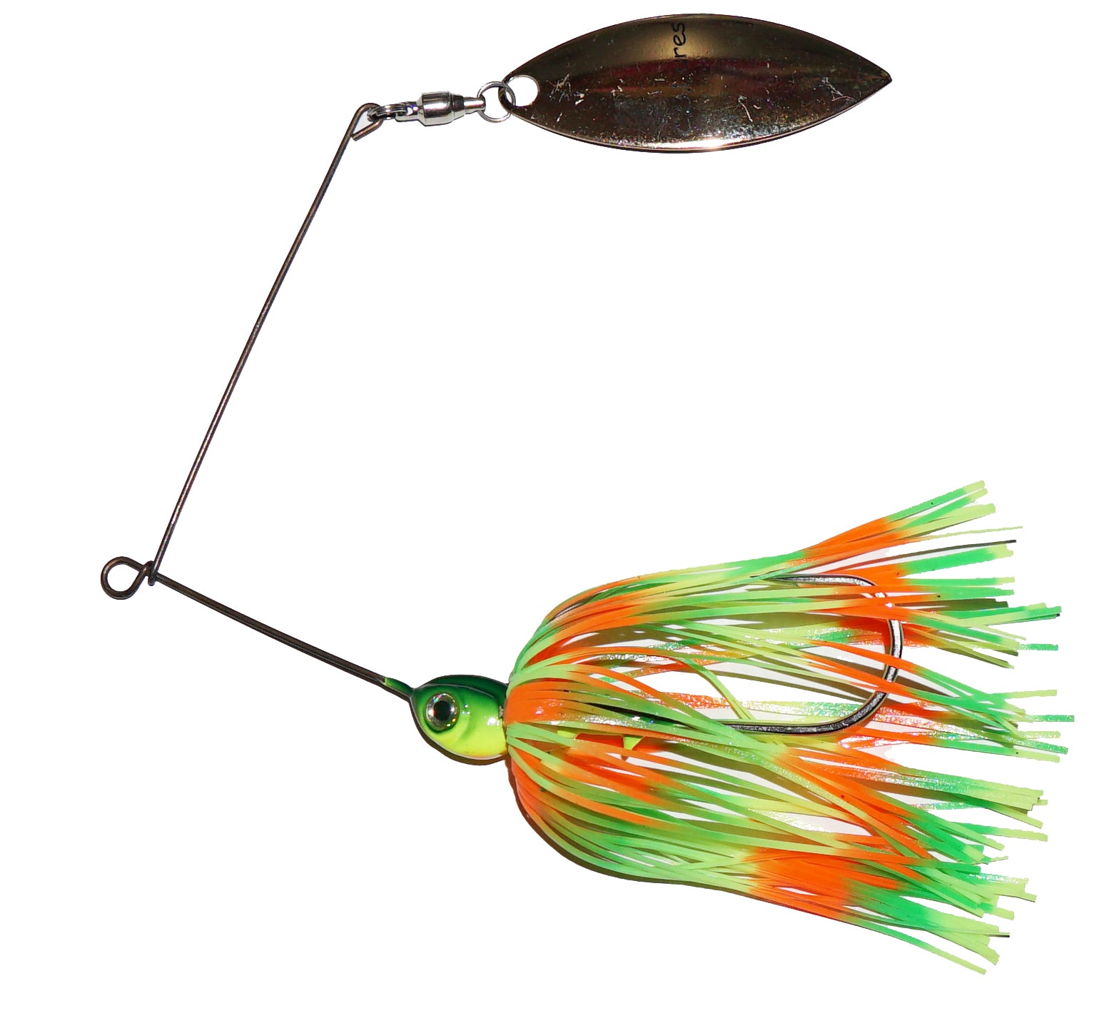 C.S. Lures 1/4oz Spinnerbait 606 firetiger willow