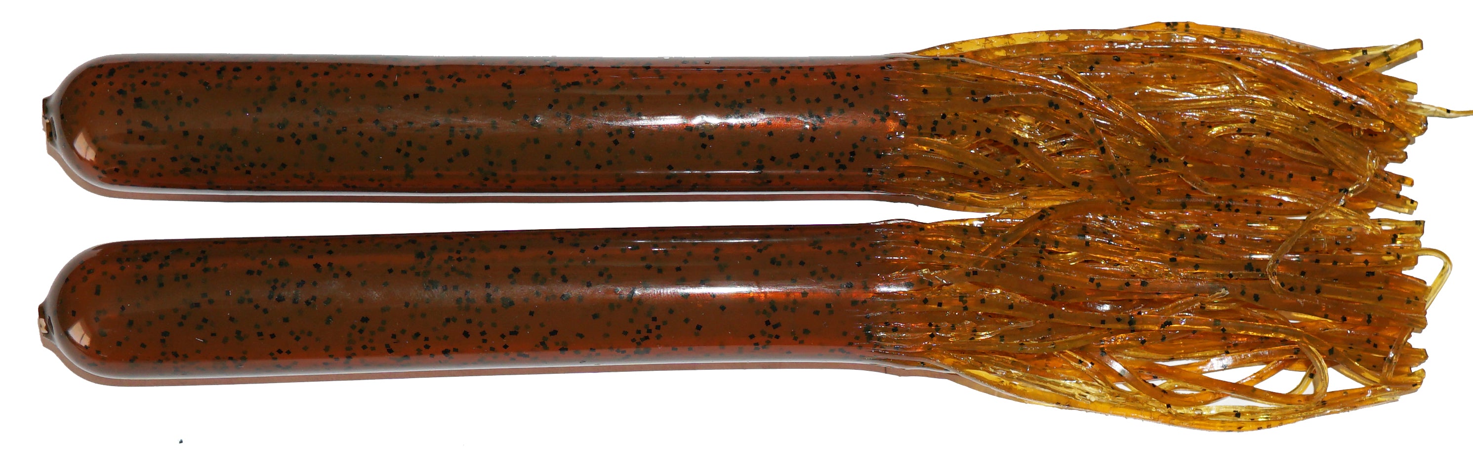 canyon plastics fishing lures Canyon Plastics Gitzit Tubes 10" Giant Tora pumpkin pepper