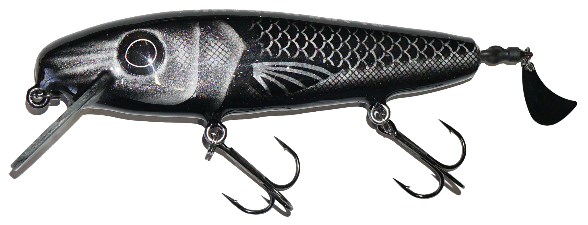 black market fishing lures DOG BAIT WEEDSLINGER The Bass Hole The Arbogast Hula Popper is deadly when popped over submerged timber Black Market Rock Warriors