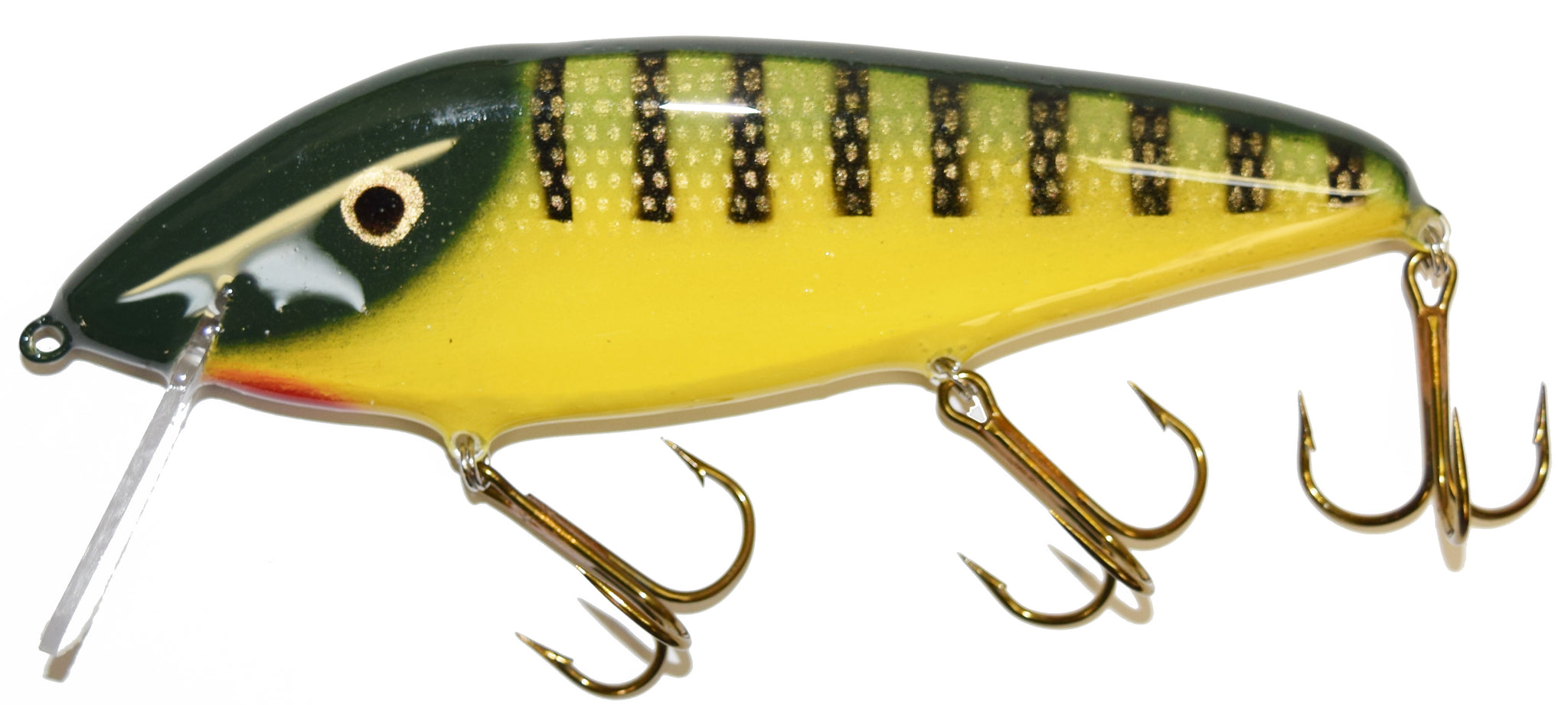 crane fishing reel Crane Shad 307 Crankbait green perch yellow belly