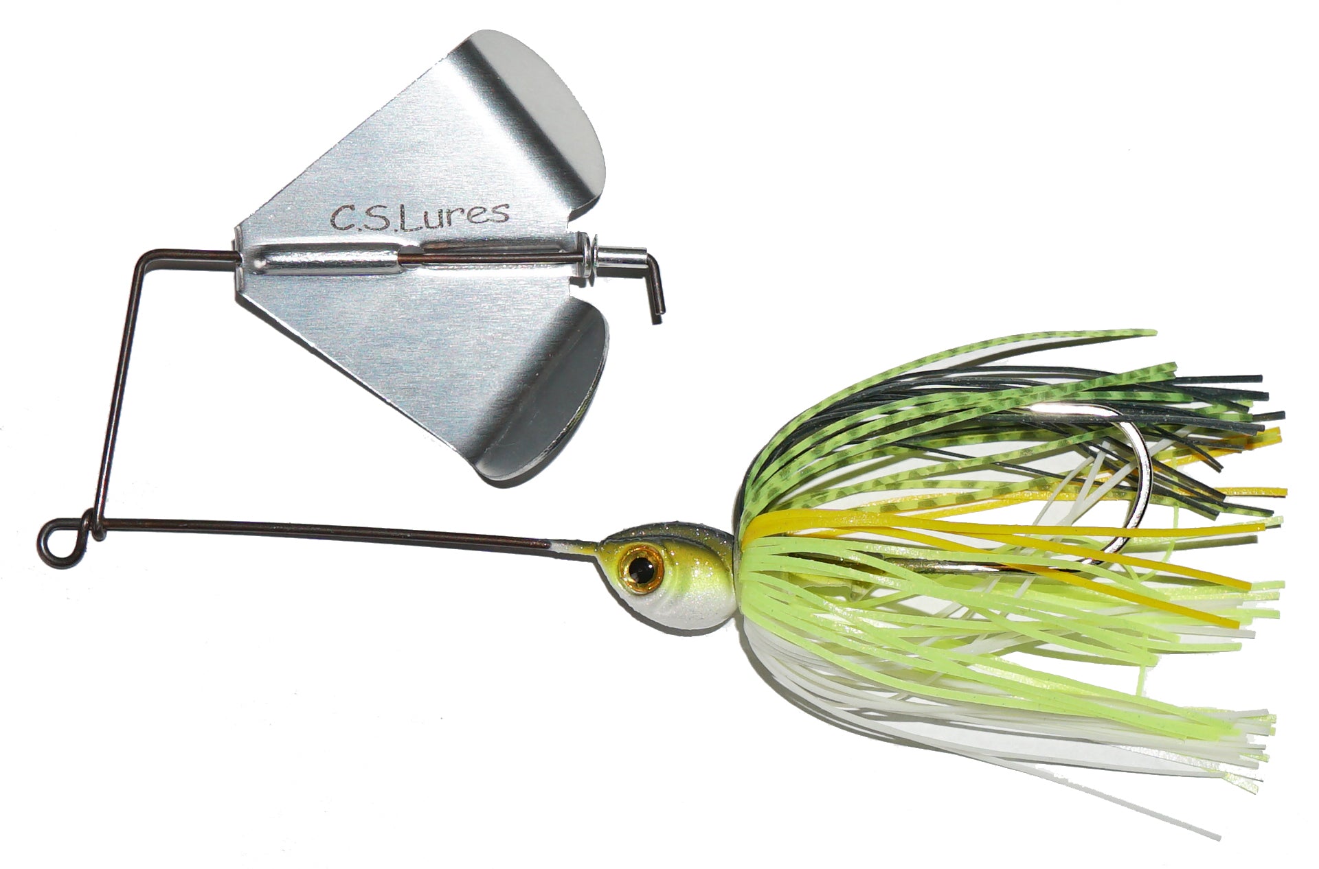 buzz loux fishing lures C.S. 3/8oz Bait Original rubber skirt. What rods are recommended Musky Baits SIZE:SIZE 2