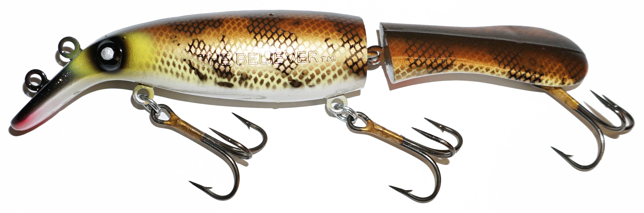 adventure capitalist fishing lure Drifter Believer Crankbaits 10" Natural Walleye