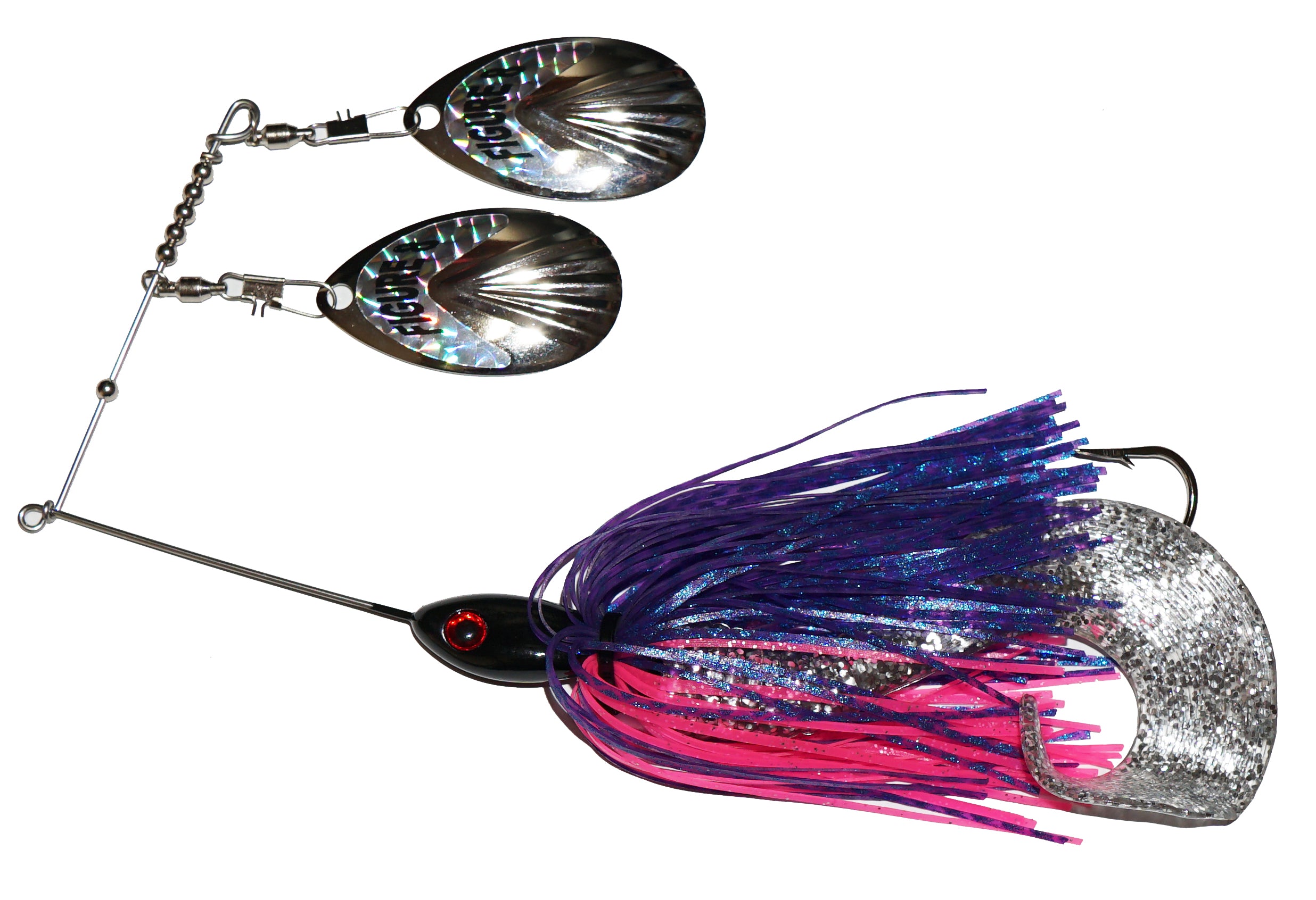 Figure 8 The Bomb Spinnerbait Cotton Candy