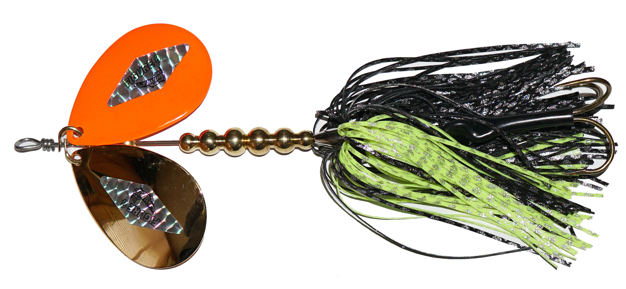 bubba fishing lures Figure 8 Bucktail walleye 20% off flash sale on lead core line Style:RH Livescope Black Friday Depth