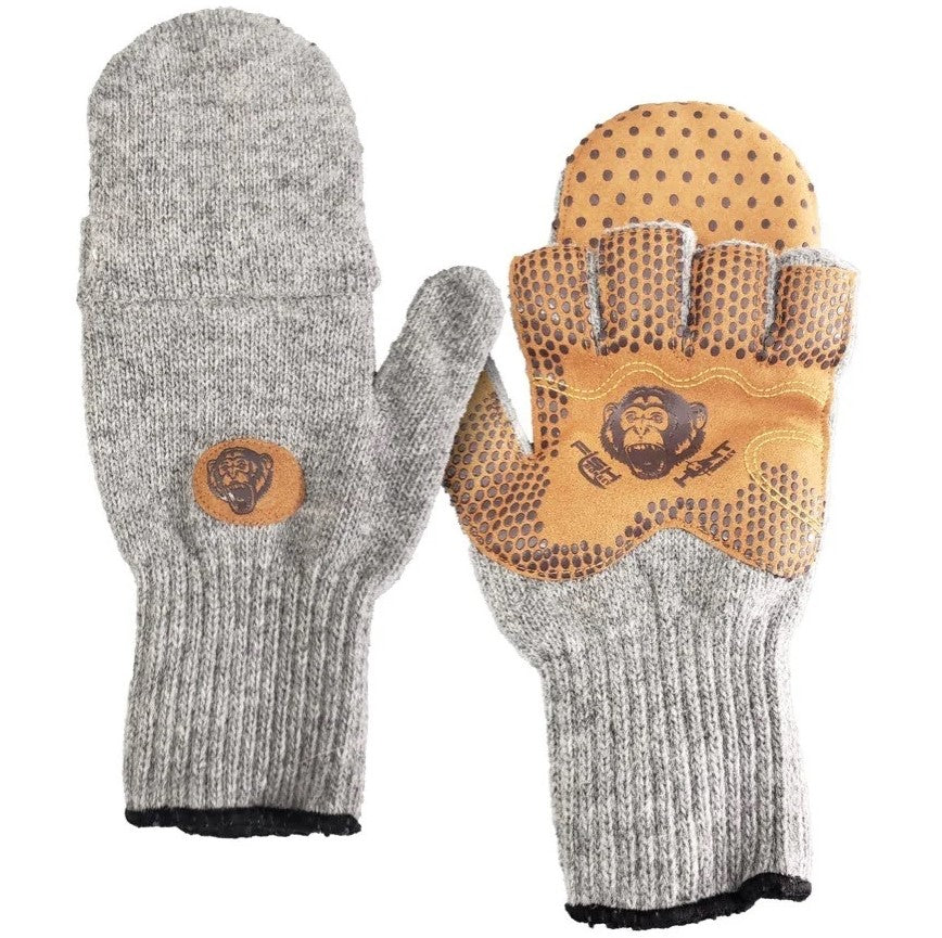 mitten handschuhe Fish Monkey FM53 - Wooly - Grey SE Hatchback 4-Door BMC Gravel Exploration Bikes Radabstand:500 mm (tief/hoch) This glove is a