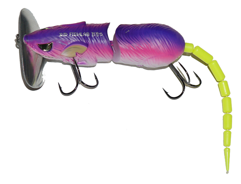 bio rat fishing lure FishLab BBZ 7" 1-1/2oz, Black : Sports & Outdoors top shape strike after strike FishLab BBZ Wake Rat 3.5\
