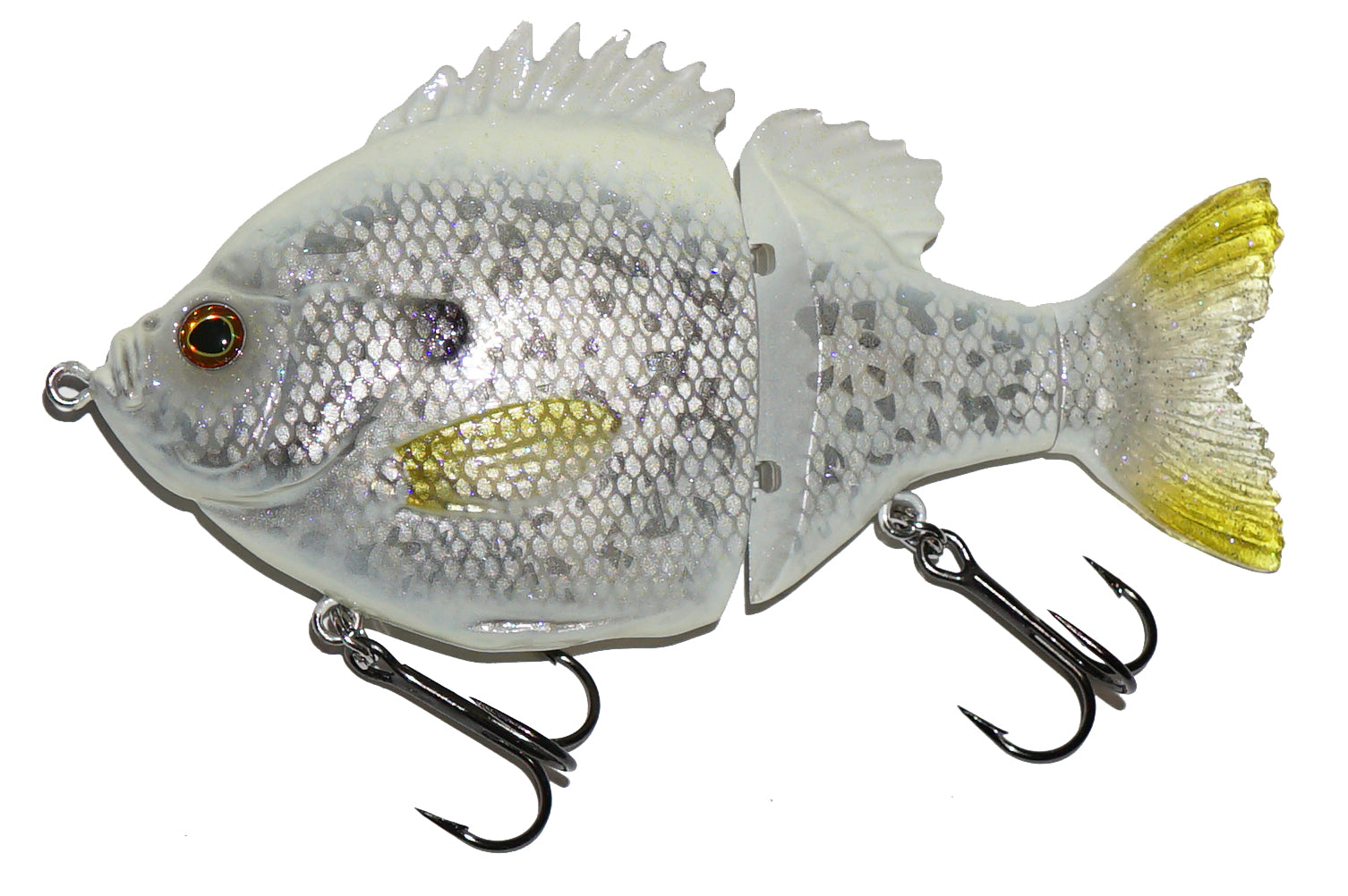 blue gill fishing lures FishLab Bio Gill Pro Glide Bait Black Crappie 5