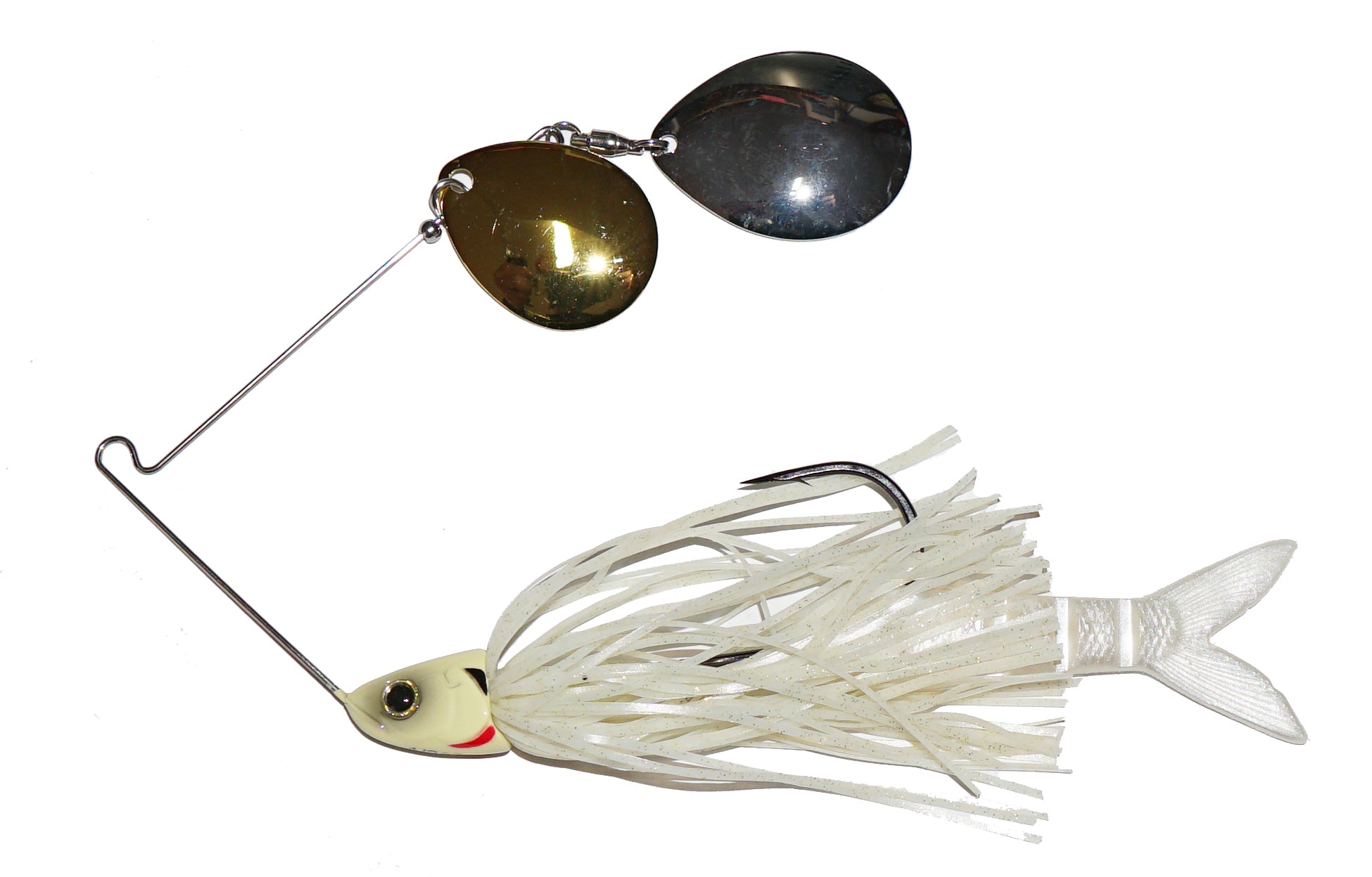 Fish Lab Bio Blade Colorado Spinnerbait Bone White