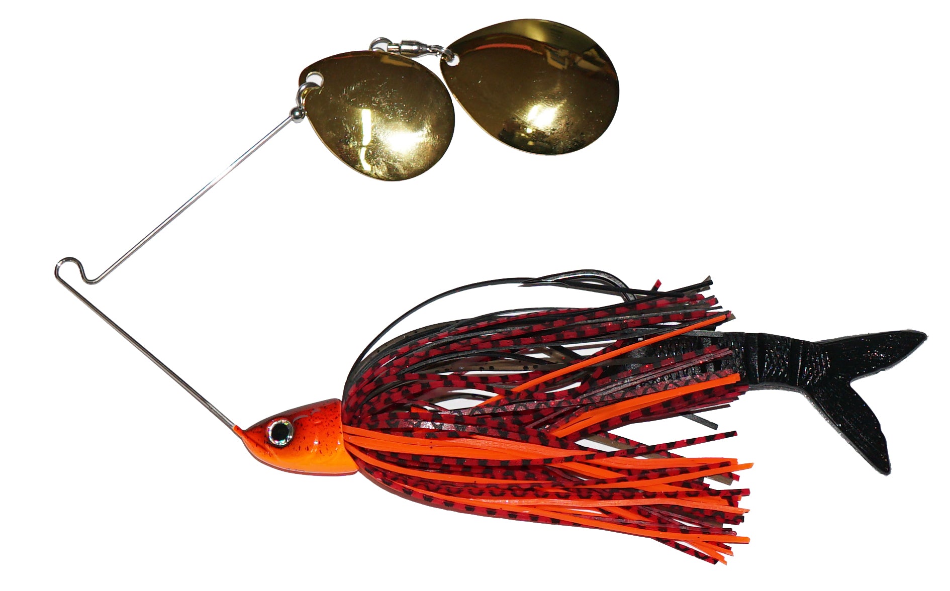 Fish Lab Bio Blade Colorado Spinnerbait Red Craw