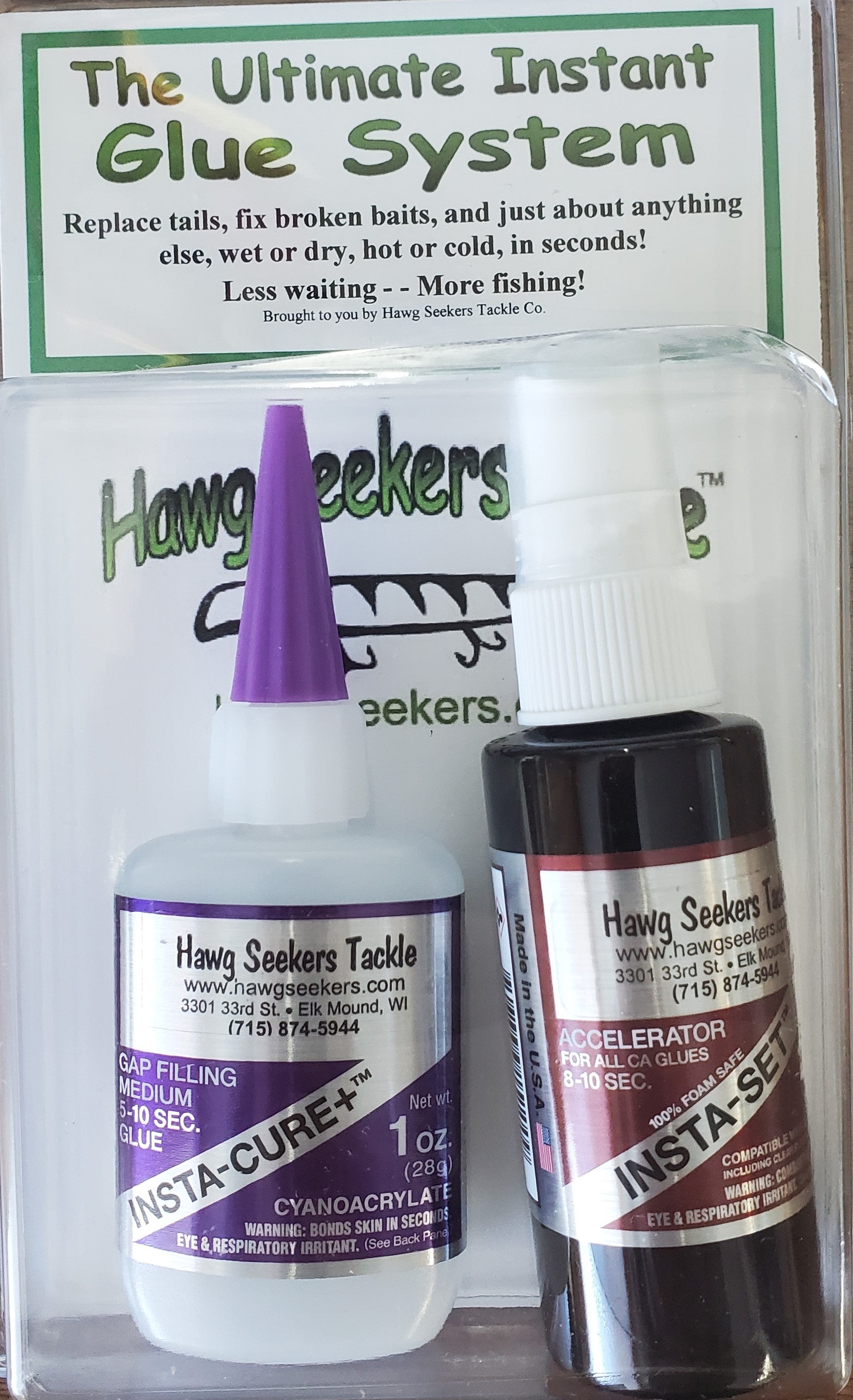 best glue for fishing lures hooks Hawg Seekers Ultimate Instant Glue System – Musky Shop