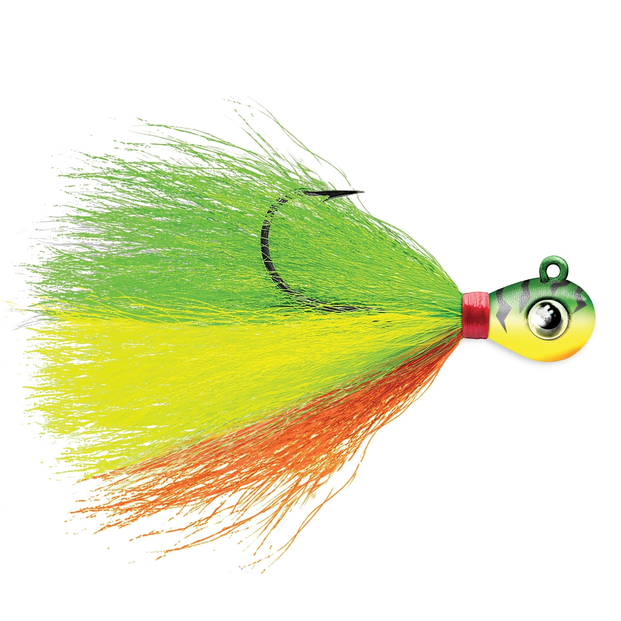 Kalin's Google Eye Hair Jig, 1/8 Oz, Firetiger Kalin's Google Eye Hair Jig, 1/8 Oz, Firetiger