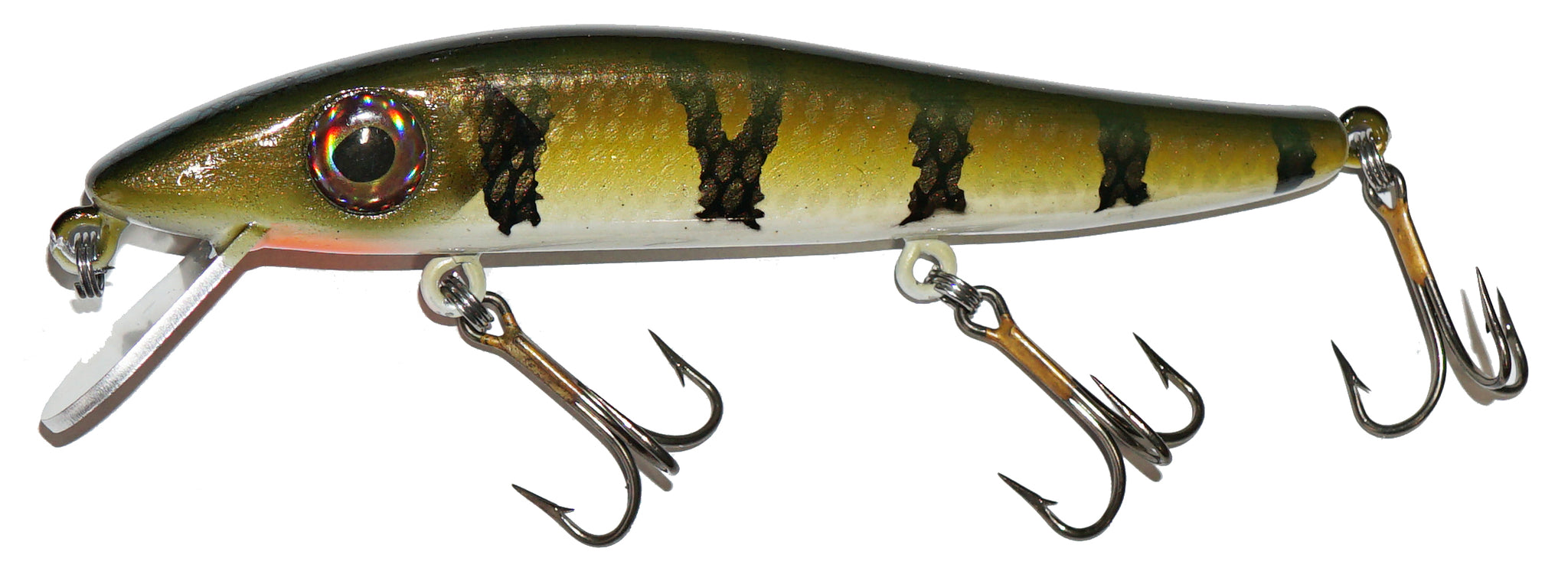 dying fish lure Lee Lures 6.5" Death Pause Minnow Perch
