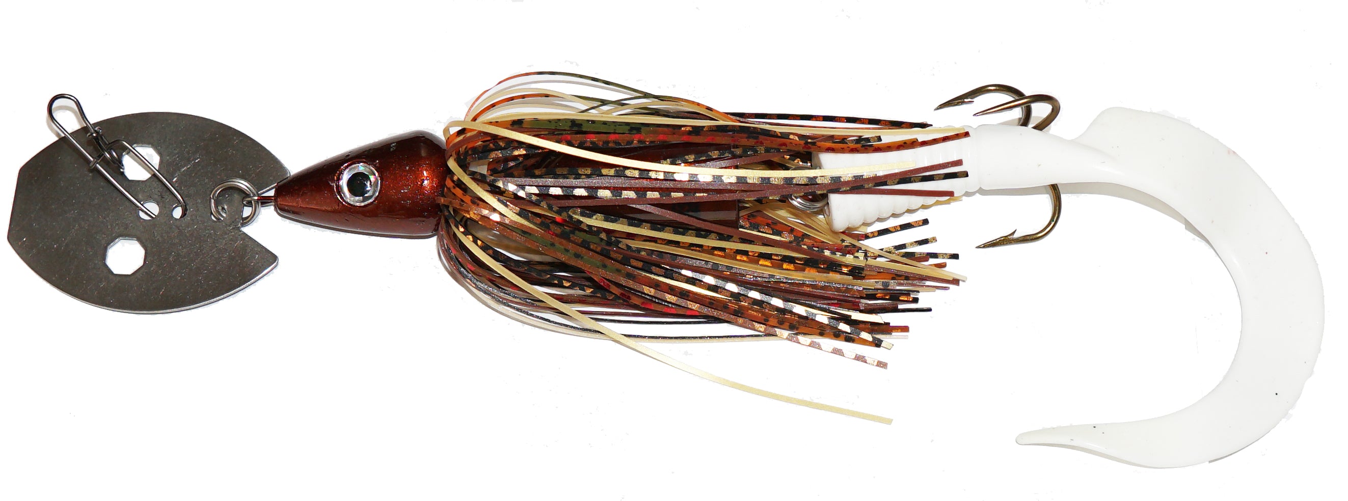 chatter bait fishing lures HOCB High Octane Custom Baits shaped blade come together to provide unmatched vibration Livingston Lures Kamakaze Area 51